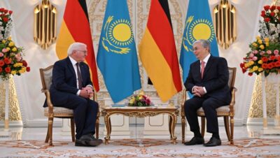 Presidents of Kazakhstan and Germany hold tet-a-tet talks