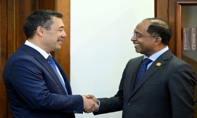 Президент Садыр Жапаров Малайзиянын тышкы иштер министри Замбри Абдул Кадирди кабыл алды