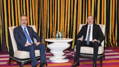 İlham Aliyev ve Türkiye Dışişleri Bakanı Münih’te görüştü