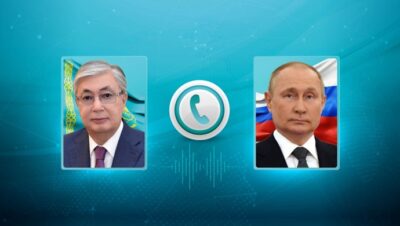 Devlet başkanı Rusya Devlet Başkanı ile telefon görüşmesi yaptı