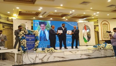 Participation in the ceremony of awarding diplomas to the first graduates of the Medical University of Tajikistan