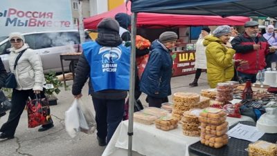 Birleşik Rusya’nın desteğiyle Dimitrovgrad ve Novoulyanovsk’ta gıda fuarları düzenlendi