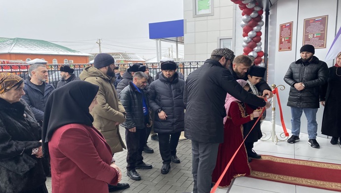 Birleşik Rusya’nın desteğiyle Çeçen Cumhuriyeti’ndeki kırsal Kültür Evi elden geçirildi